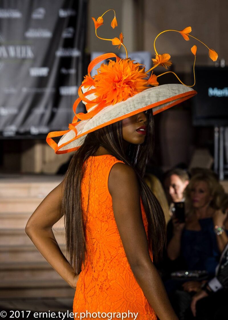 Kentucky Derby Hat. Ivory hat. Orange hat. Royal Ascot hat. Couture hat.Designer hat. Fashion hat. Del mar races, Weddings, Royal Ascot