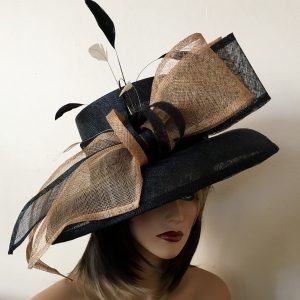 Kentucky Derby hat. Royal ascot hat. Derby hat. Black hat. Formal hat for races, Royal Ascot,  weddings ...