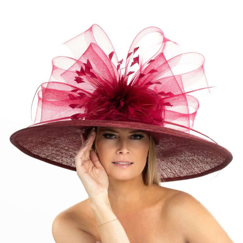 Kentucky Derby high fashion large hat